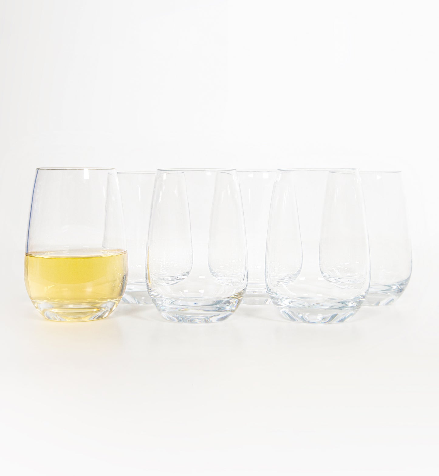 Acrylic multipurpose stemless glass - Set of 6