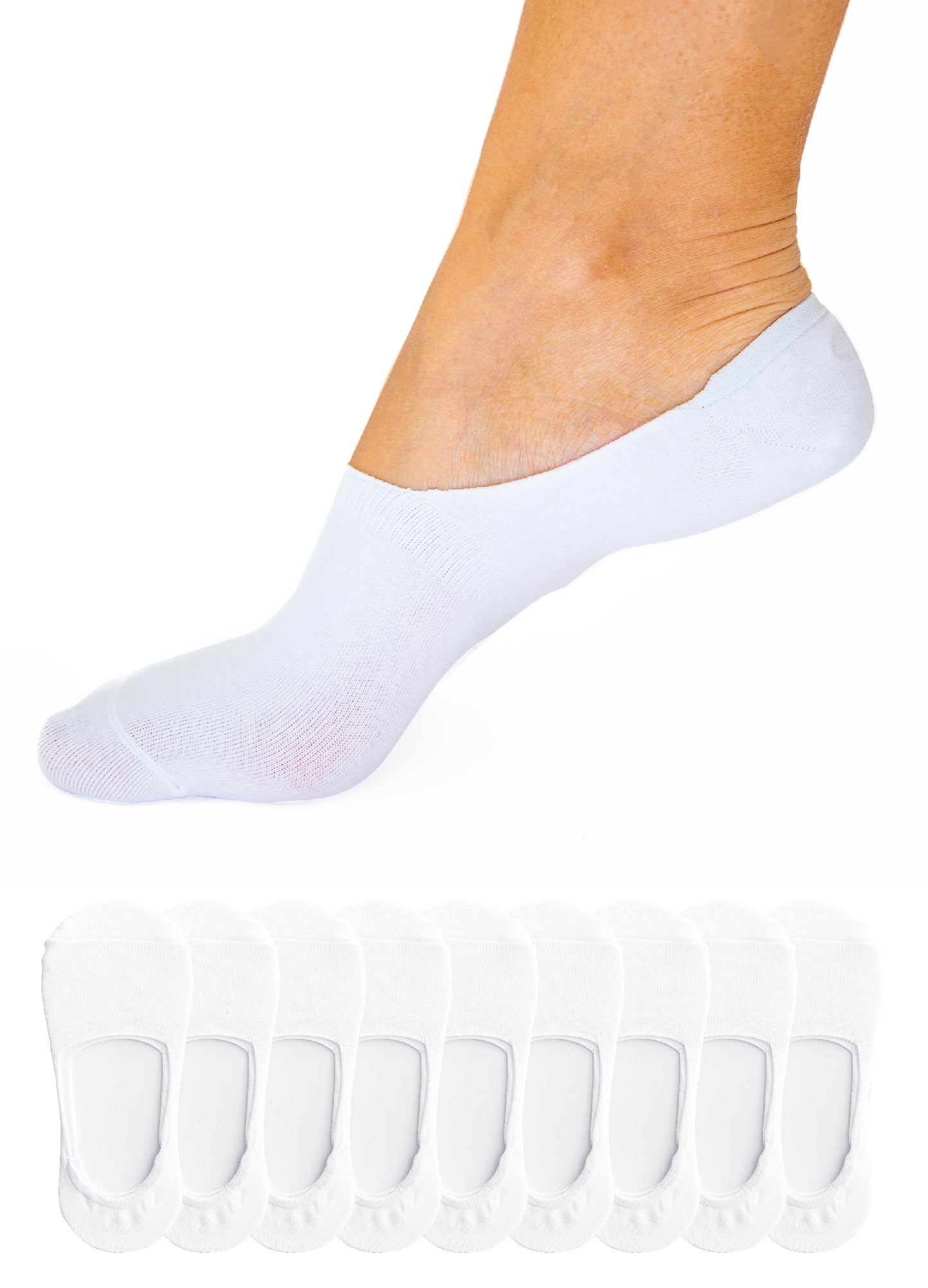 No Show invisible socks for men and women | 9 pairs